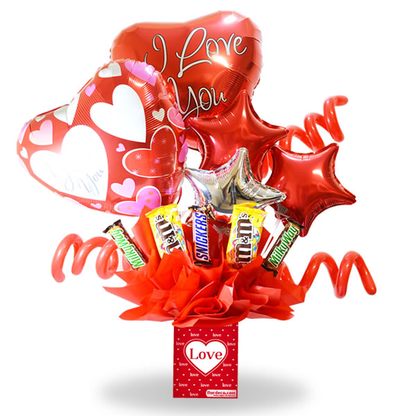 Candy bag chocolates Amor 3014