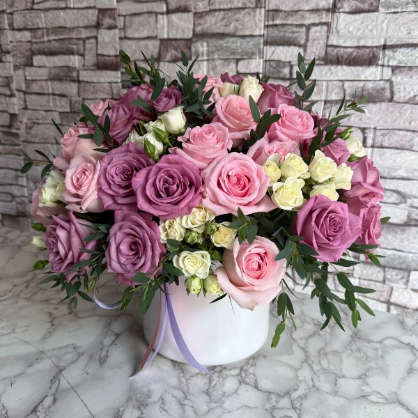 Arreglo de flores en ceramica 4100