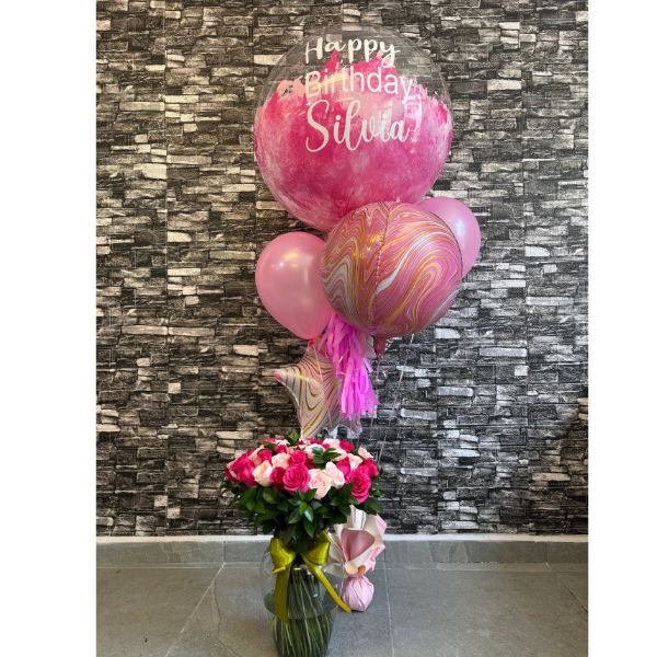 Combo happy birthday pink 3735