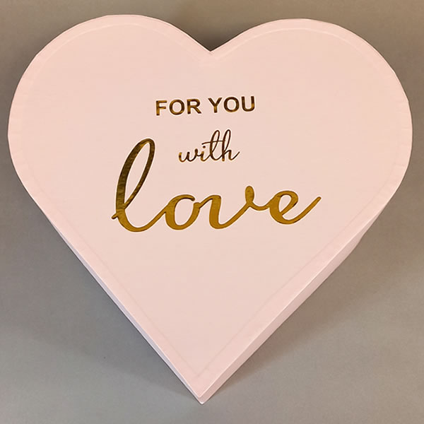 osas rojas for you with love y Ferreros en caja corazon 3027