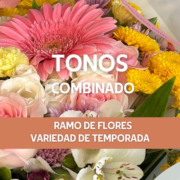 ENTREGA MISMO DÍA - Ramo combinado 3933
